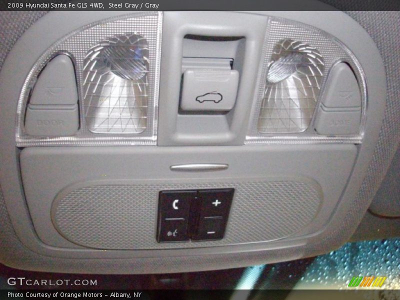 Steel Gray / Gray 2009 Hyundai Santa Fe GLS 4WD