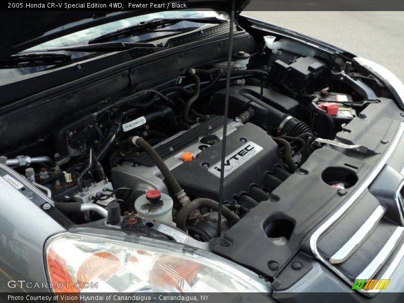 Pewter Pearl / Black 2005 Honda CR-V Special Edition 4WD