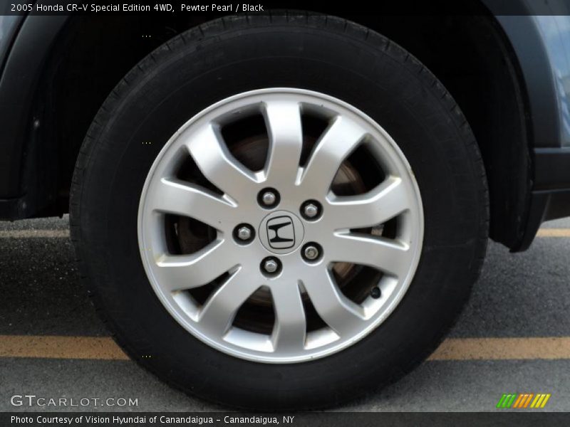 Pewter Pearl / Black 2005 Honda CR-V Special Edition 4WD