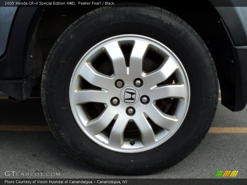Pewter Pearl / Black 2005 Honda CR-V Special Edition 4WD