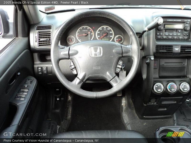 Pewter Pearl / Black 2005 Honda CR-V Special Edition 4WD