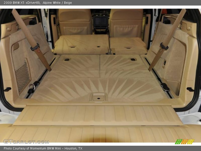 Alpine White / Beige 2009 BMW X5 xDrive48i