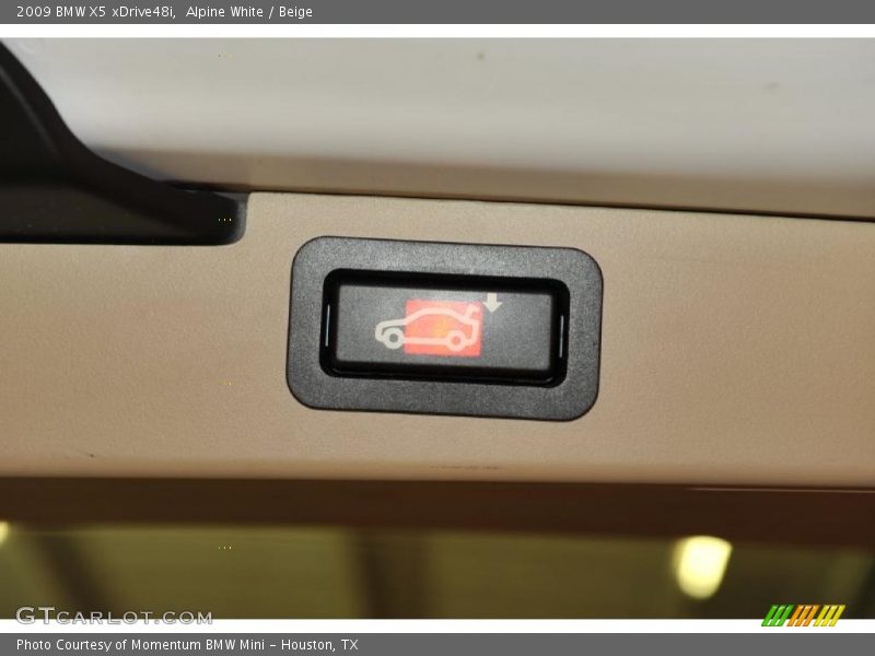 Alpine White / Beige 2009 BMW X5 xDrive48i