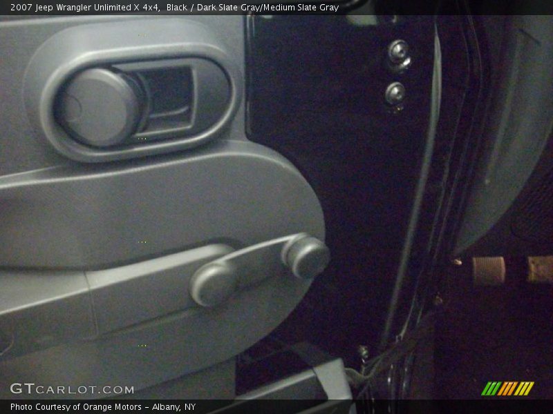 Black / Dark Slate Gray/Medium Slate Gray 2007 Jeep Wrangler Unlimited X 4x4