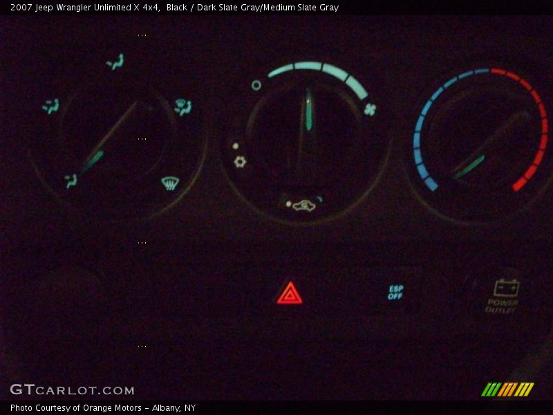 Black / Dark Slate Gray/Medium Slate Gray 2007 Jeep Wrangler Unlimited X 4x4