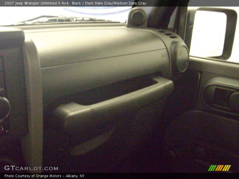 Black / Dark Slate Gray/Medium Slate Gray 2007 Jeep Wrangler Unlimited X 4x4
