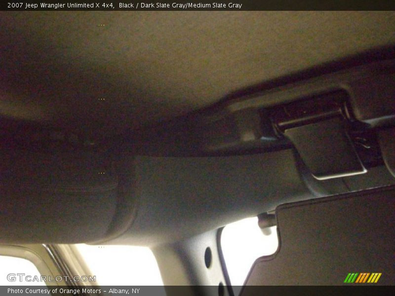 Black / Dark Slate Gray/Medium Slate Gray 2007 Jeep Wrangler Unlimited X 4x4