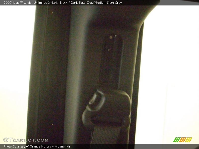 Black / Dark Slate Gray/Medium Slate Gray 2007 Jeep Wrangler Unlimited X 4x4