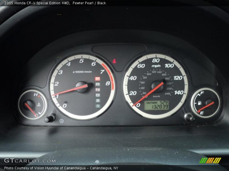 Pewter Pearl / Black 2005 Honda CR-V Special Edition 4WD
