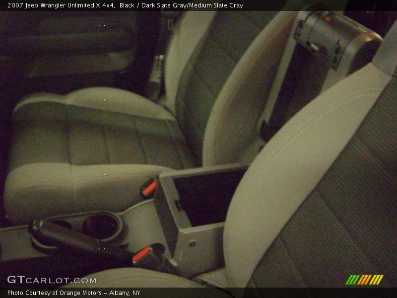 Black / Dark Slate Gray/Medium Slate Gray 2007 Jeep Wrangler Unlimited X 4x4