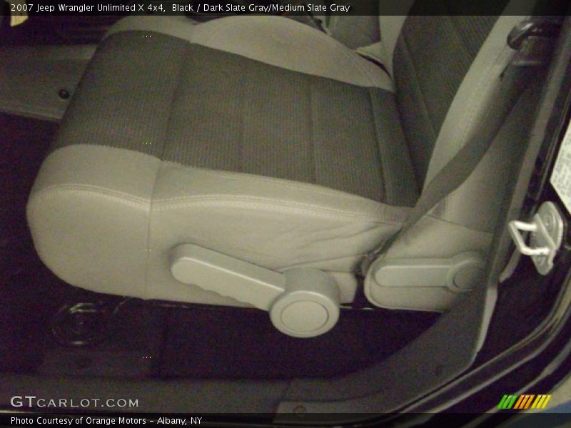 Black / Dark Slate Gray/Medium Slate Gray 2007 Jeep Wrangler Unlimited X 4x4
