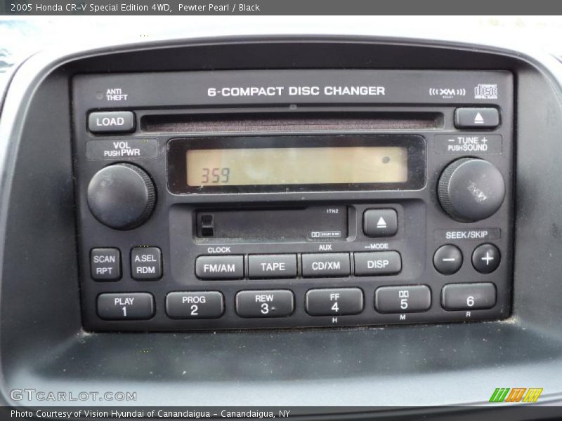 Pewter Pearl / Black 2005 Honda CR-V Special Edition 4WD