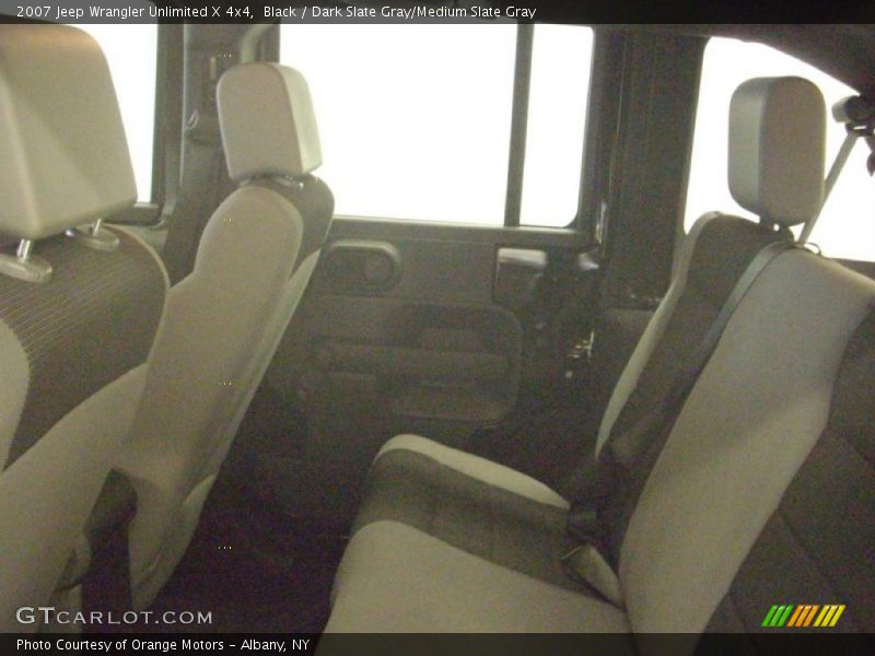 Black / Dark Slate Gray/Medium Slate Gray 2007 Jeep Wrangler Unlimited X 4x4