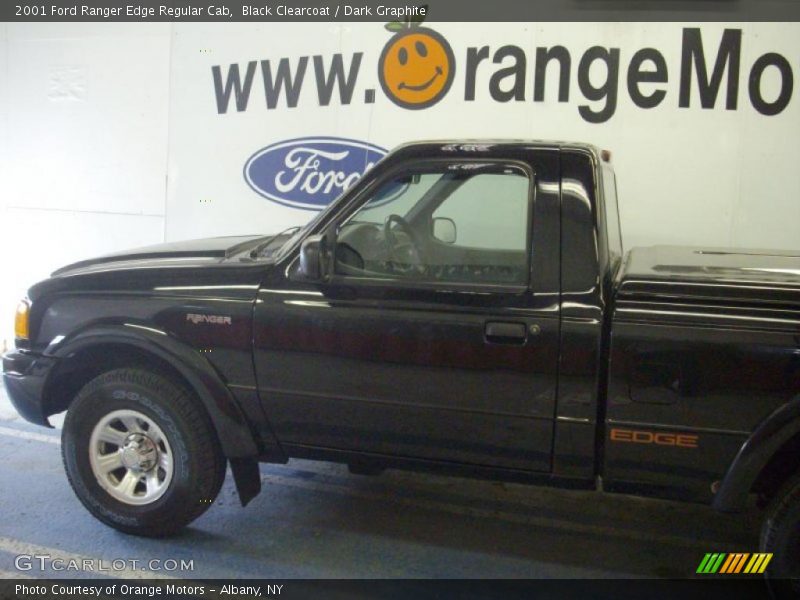 Black Clearcoat / Dark Graphite 2001 Ford Ranger Edge Regular Cab