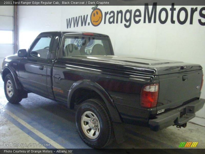 Black Clearcoat / Dark Graphite 2001 Ford Ranger Edge Regular Cab