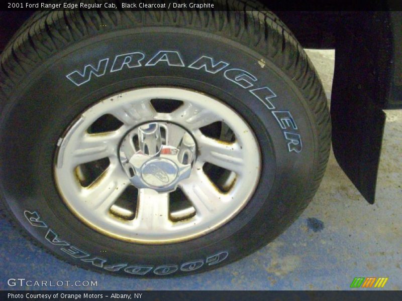 Black Clearcoat / Dark Graphite 2001 Ford Ranger Edge Regular Cab