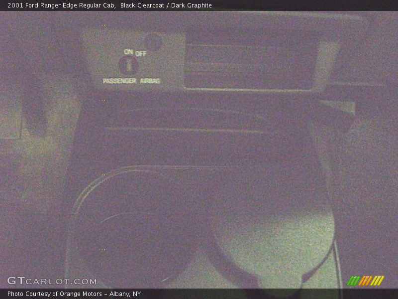 Black Clearcoat / Dark Graphite 2001 Ford Ranger Edge Regular Cab
