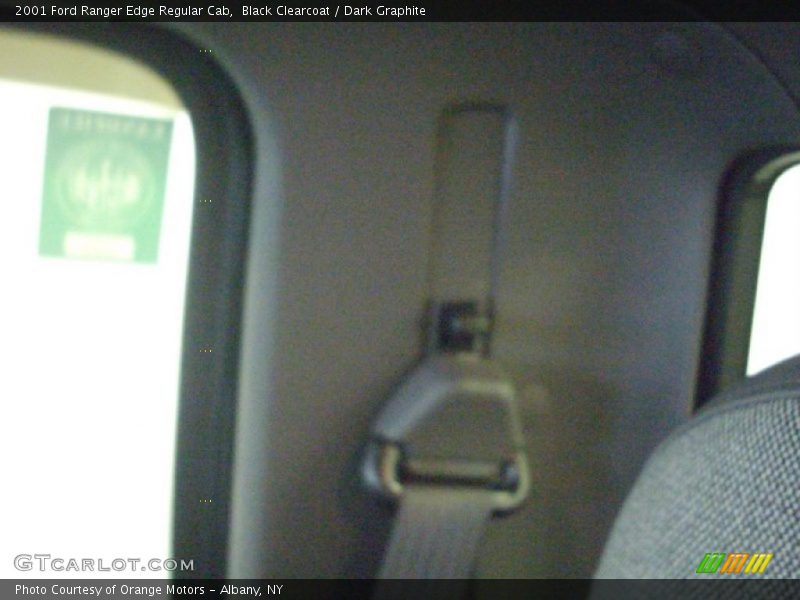 Black Clearcoat / Dark Graphite 2001 Ford Ranger Edge Regular Cab