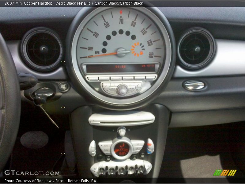 Astro Black Metallic / Carbon Black/Carbon Black 2007 Mini Cooper Hardtop