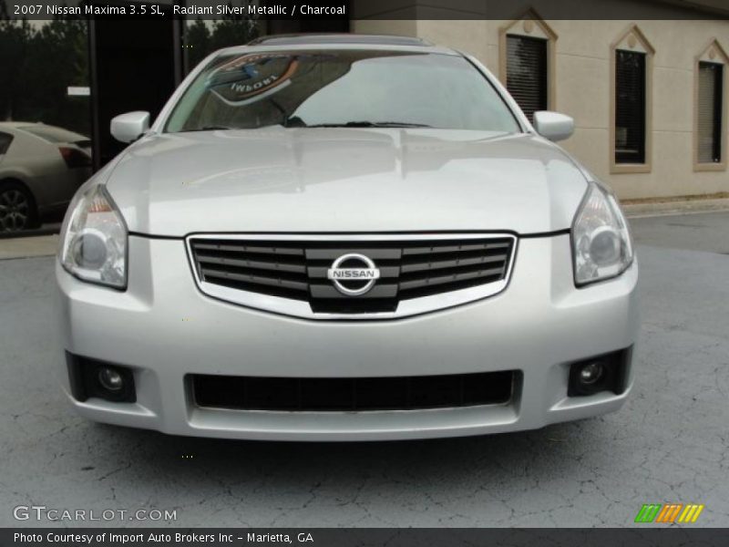 Radiant Silver Metallic / Charcoal 2007 Nissan Maxima 3.5 SL