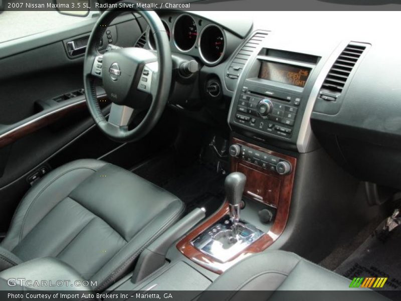 Radiant Silver Metallic / Charcoal 2007 Nissan Maxima 3.5 SL