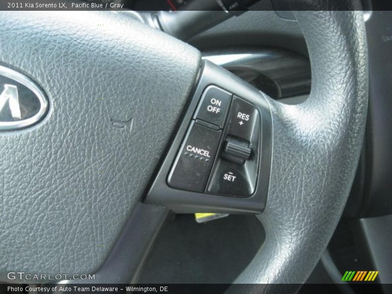 Pacific Blue / Gray 2011 Kia Sorento LX