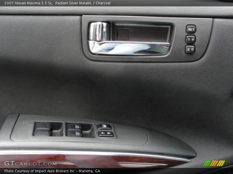 Radiant Silver Metallic / Charcoal 2007 Nissan Maxima 3.5 SL