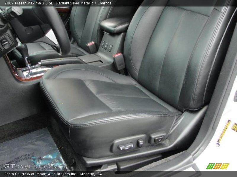 Radiant Silver Metallic / Charcoal 2007 Nissan Maxima 3.5 SL