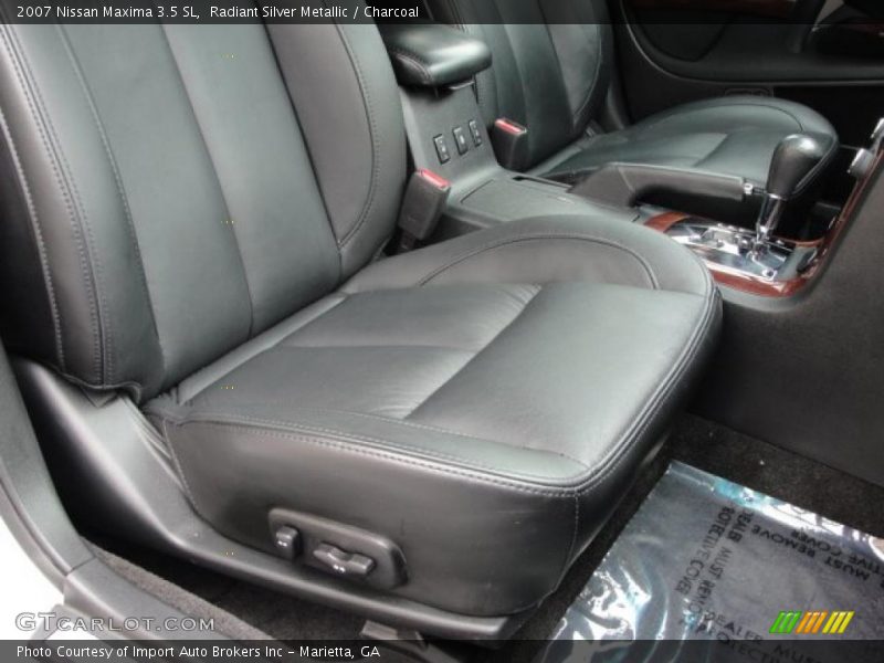 Radiant Silver Metallic / Charcoal 2007 Nissan Maxima 3.5 SL