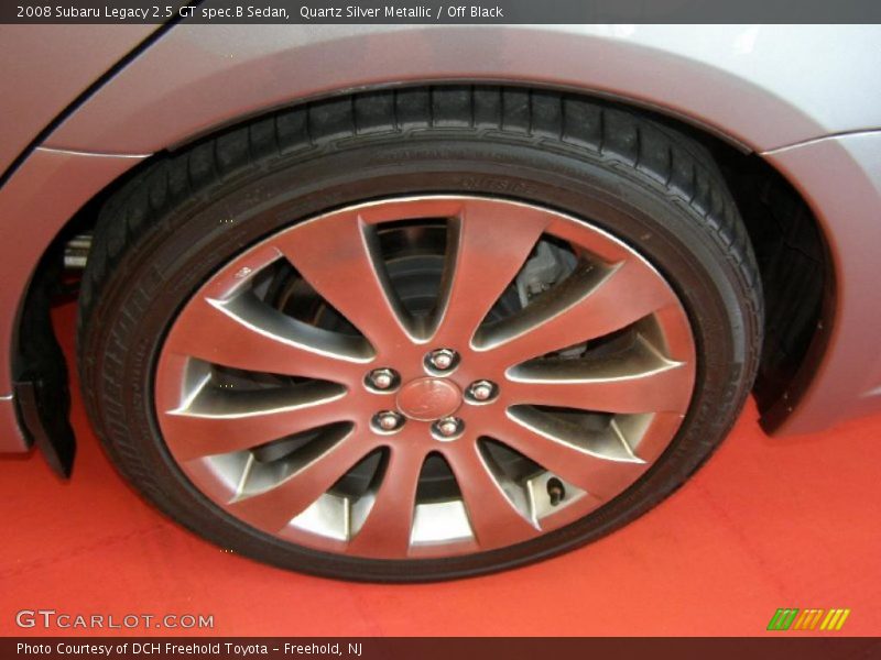 Quartz Silver Metallic / Off Black 2008 Subaru Legacy 2.5 GT spec.B Sedan