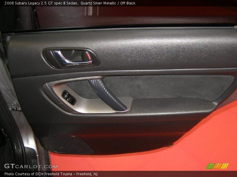 Quartz Silver Metallic / Off Black 2008 Subaru Legacy 2.5 GT spec.B Sedan