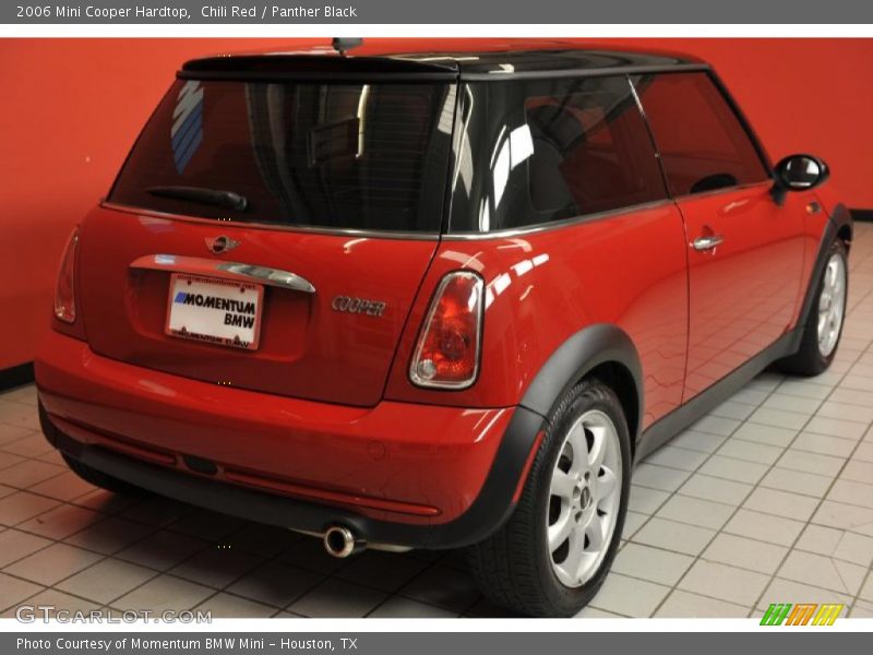 Chili Red / Panther Black 2006 Mini Cooper Hardtop