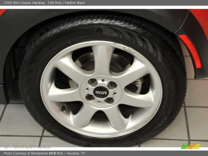 Chili Red / Panther Black 2006 Mini Cooper Hardtop