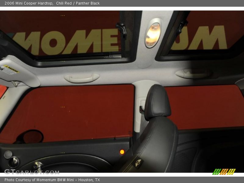Chili Red / Panther Black 2006 Mini Cooper Hardtop