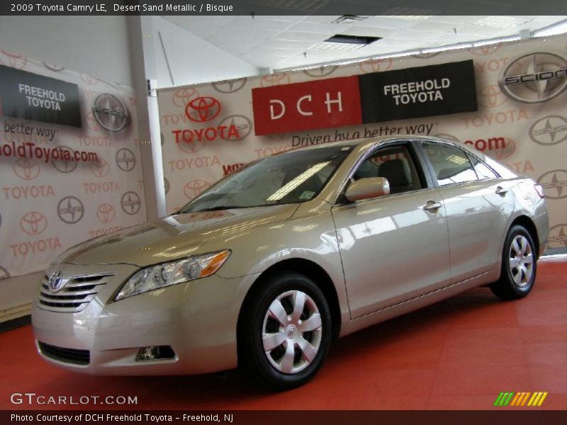 Desert Sand Metallic / Bisque 2009 Toyota Camry LE