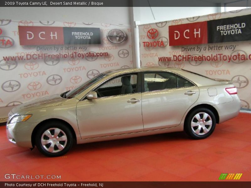 Desert Sand Metallic / Bisque 2009 Toyota Camry LE