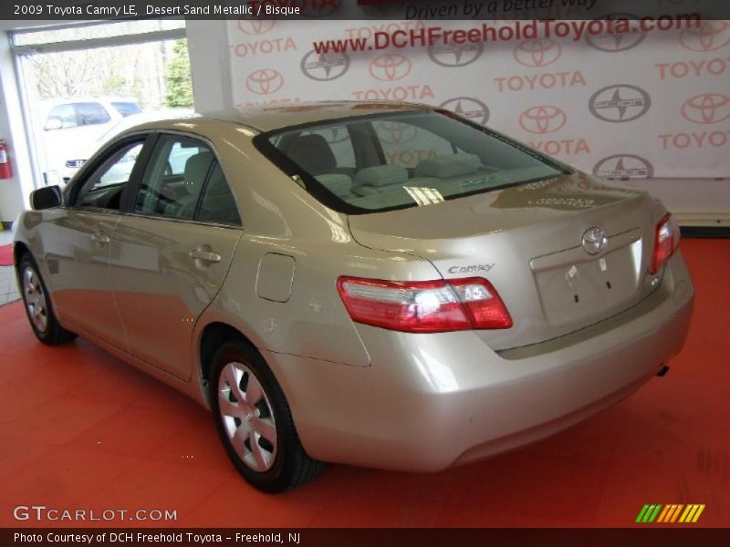 Desert Sand Metallic / Bisque 2009 Toyota Camry LE