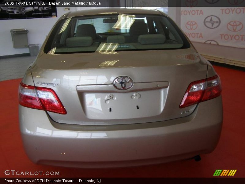 Desert Sand Metallic / Bisque 2009 Toyota Camry LE