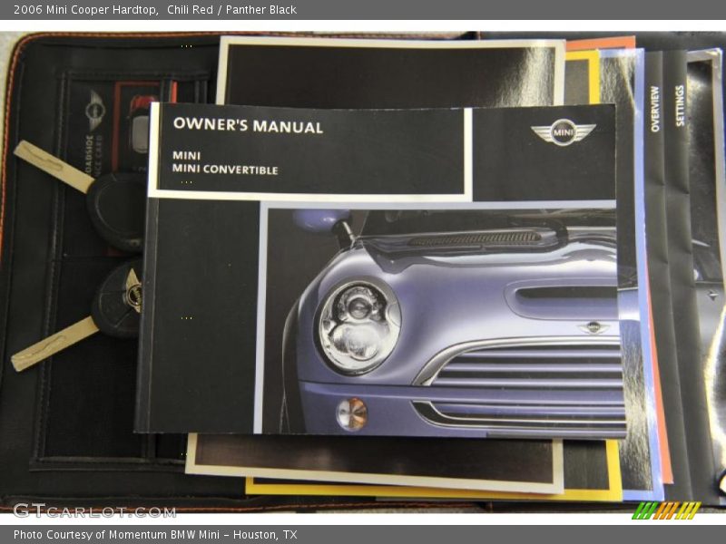 Chili Red / Panther Black 2006 Mini Cooper Hardtop