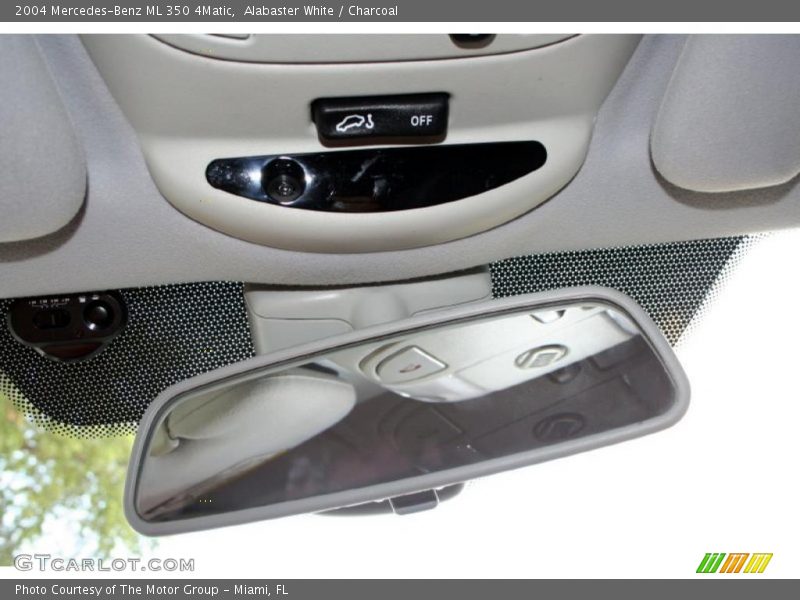 Alabaster White / Charcoal 2004 Mercedes-Benz ML 350 4Matic