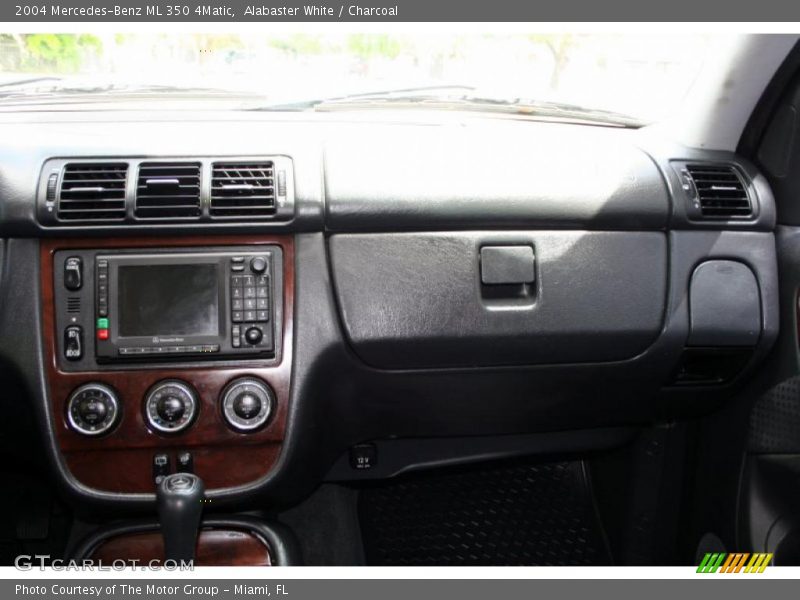 Alabaster White / Charcoal 2004 Mercedes-Benz ML 350 4Matic