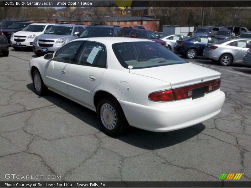 White Opal / Taupe 2005 Buick Century Sedan