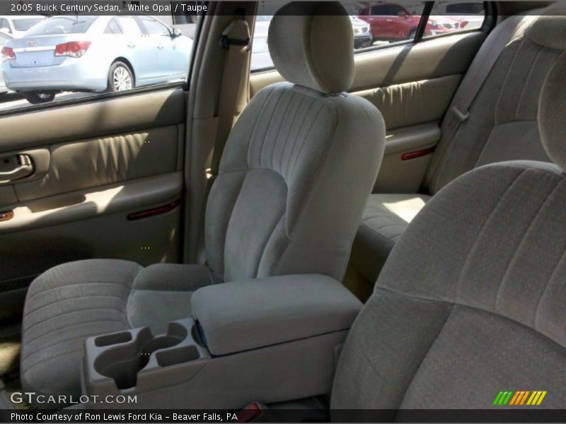 White Opal / Taupe 2005 Buick Century Sedan