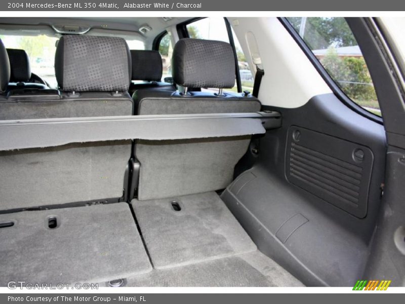 Alabaster White / Charcoal 2004 Mercedes-Benz ML 350 4Matic
