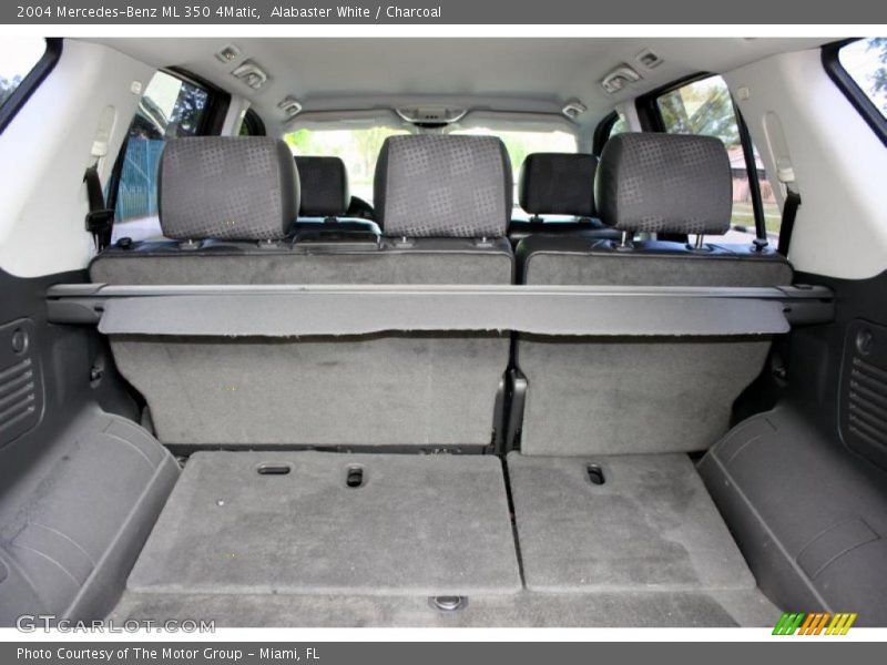 Alabaster White / Charcoal 2004 Mercedes-Benz ML 350 4Matic