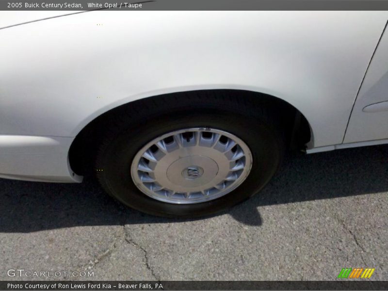 White Opal / Taupe 2005 Buick Century Sedan