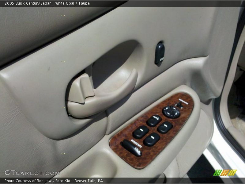 White Opal / Taupe 2005 Buick Century Sedan