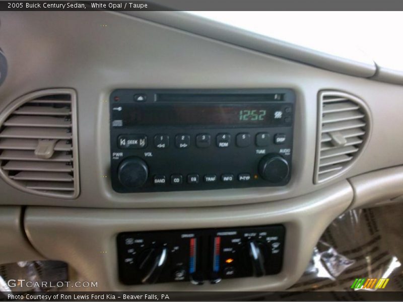 White Opal / Taupe 2005 Buick Century Sedan