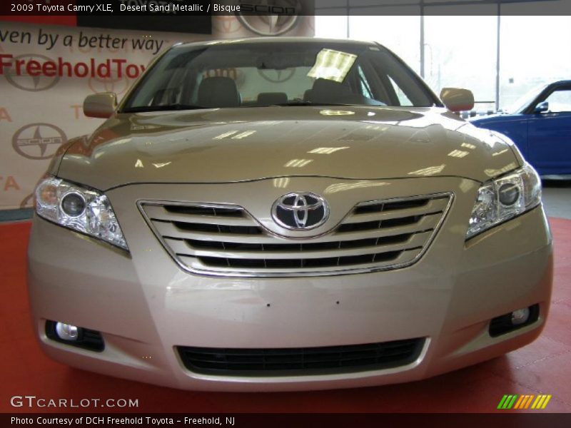 Desert Sand Metallic / Bisque 2009 Toyota Camry XLE