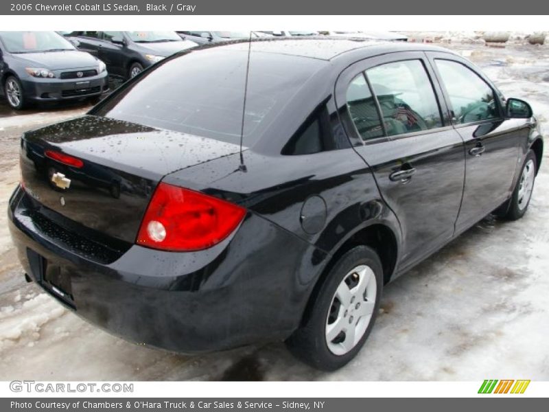 Black / Gray 2006 Chevrolet Cobalt LS Sedan